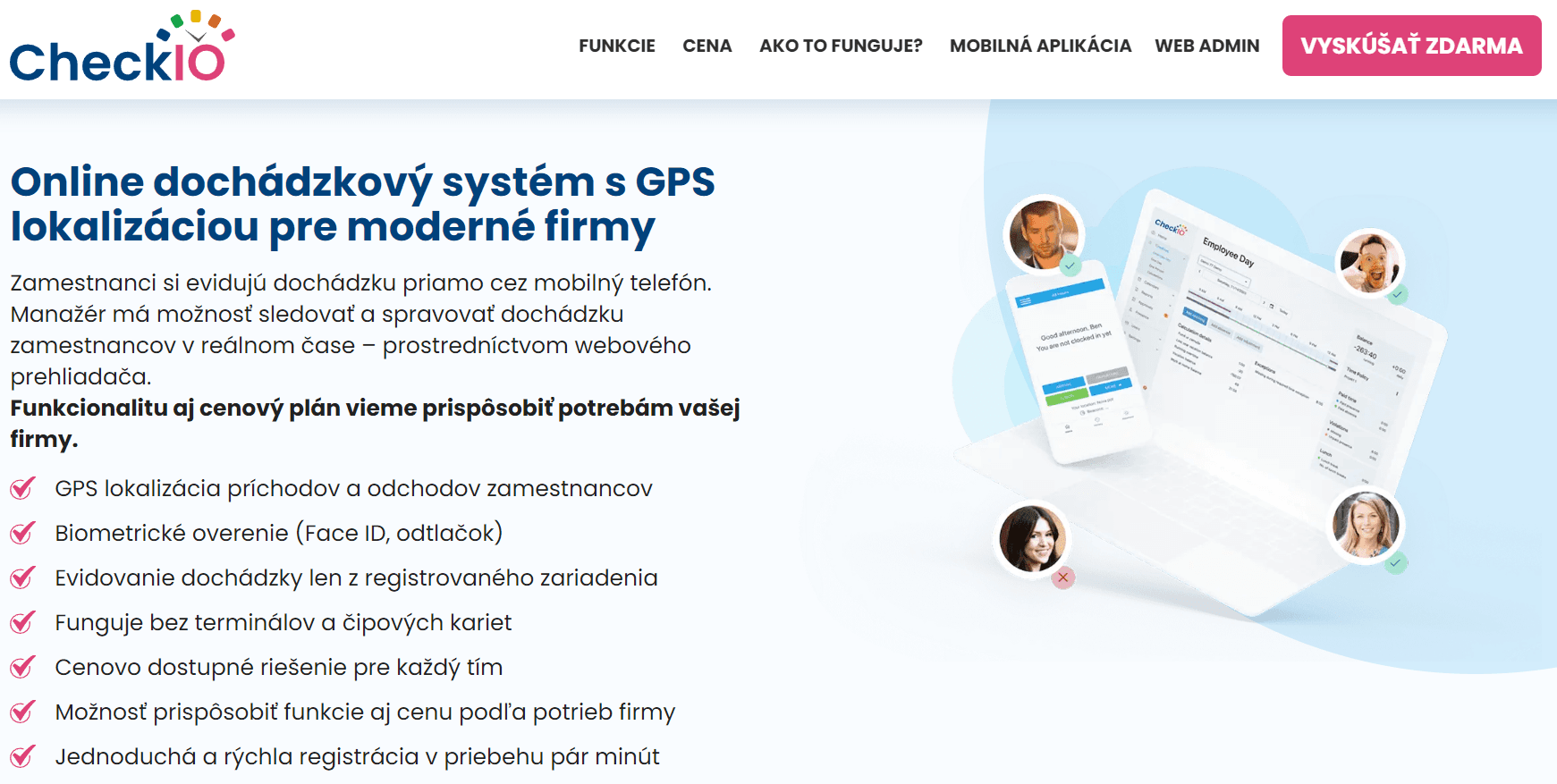 CheckIO System – náhľad 1