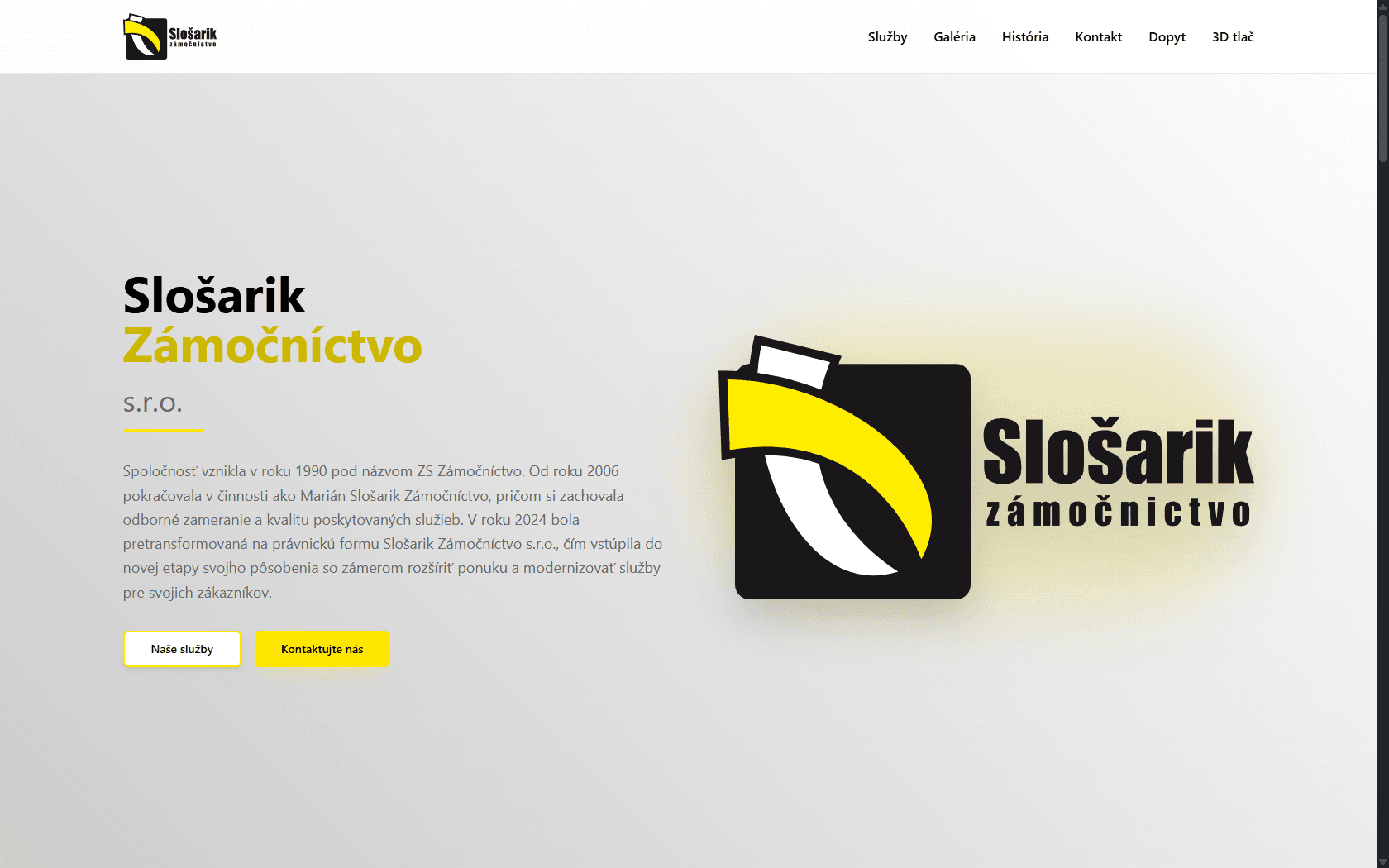 Webová stránka – náhľad 1